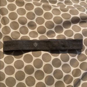 Grey lululemon headband